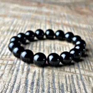 Black Tourmaline Crystal Bracelet