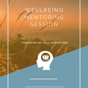 Wellbeing Mentoring Session